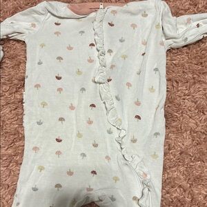 Milkberry Bamboo with mushroom print